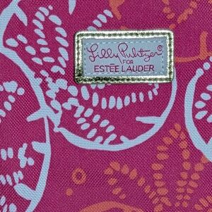 Lilly Pulitzer Pink and Blue Tote Bag...Great For Everyday Use